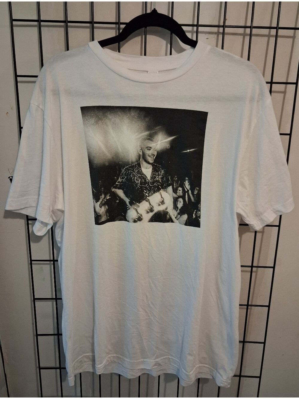 Sam Smith 2018 Tour White Graphic T Shirt
